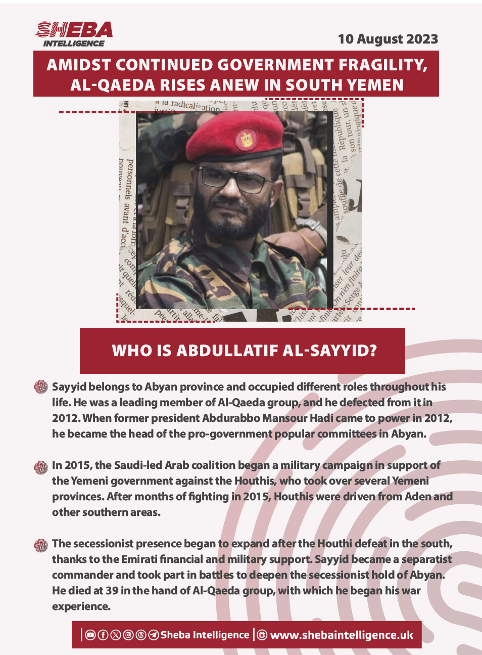 New Chapter of Violence between Yemen's Secessionists and Al-Qaeda Begins