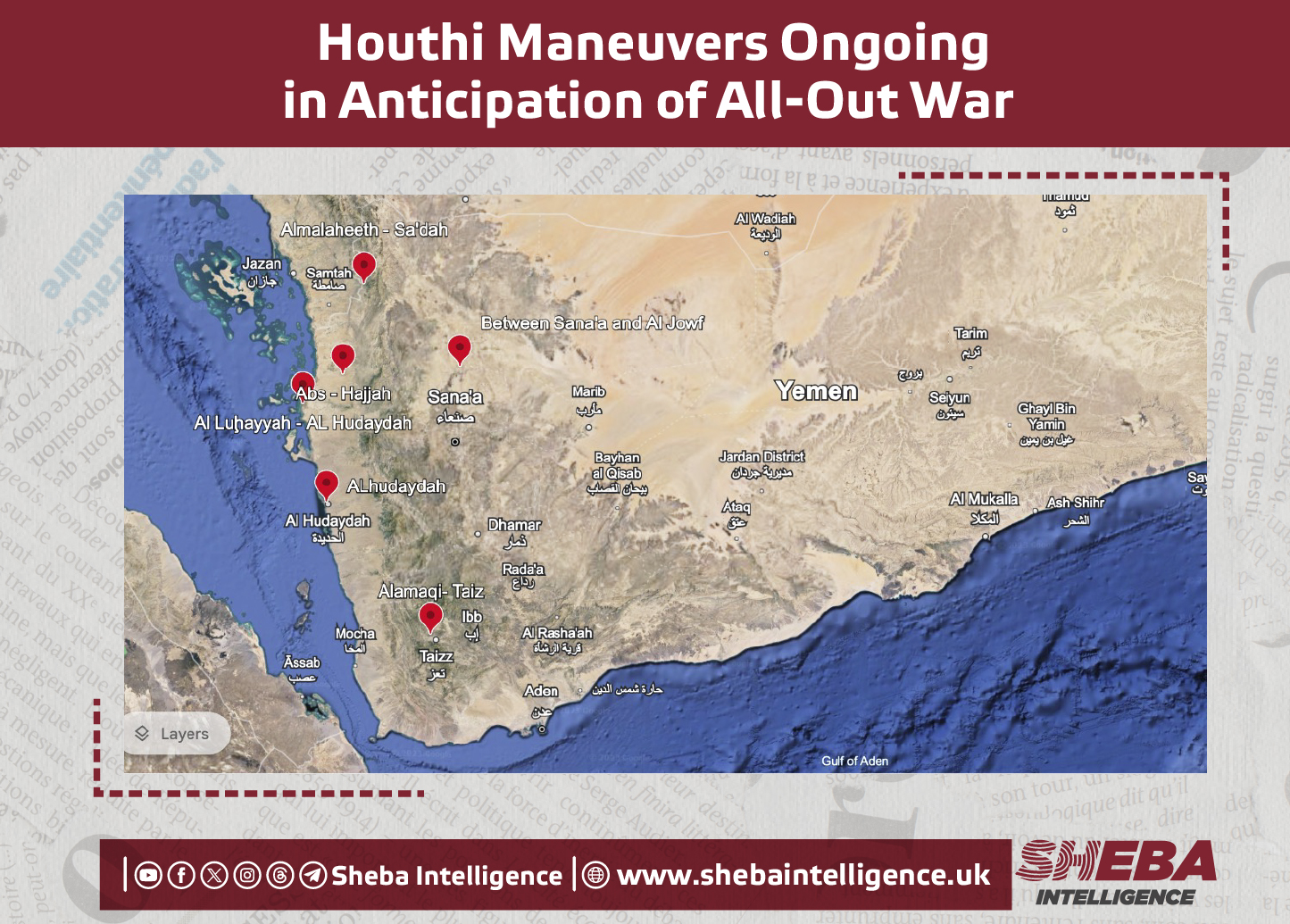 Houthi Maneuvers Ongoing in Anticipation of All-Out War