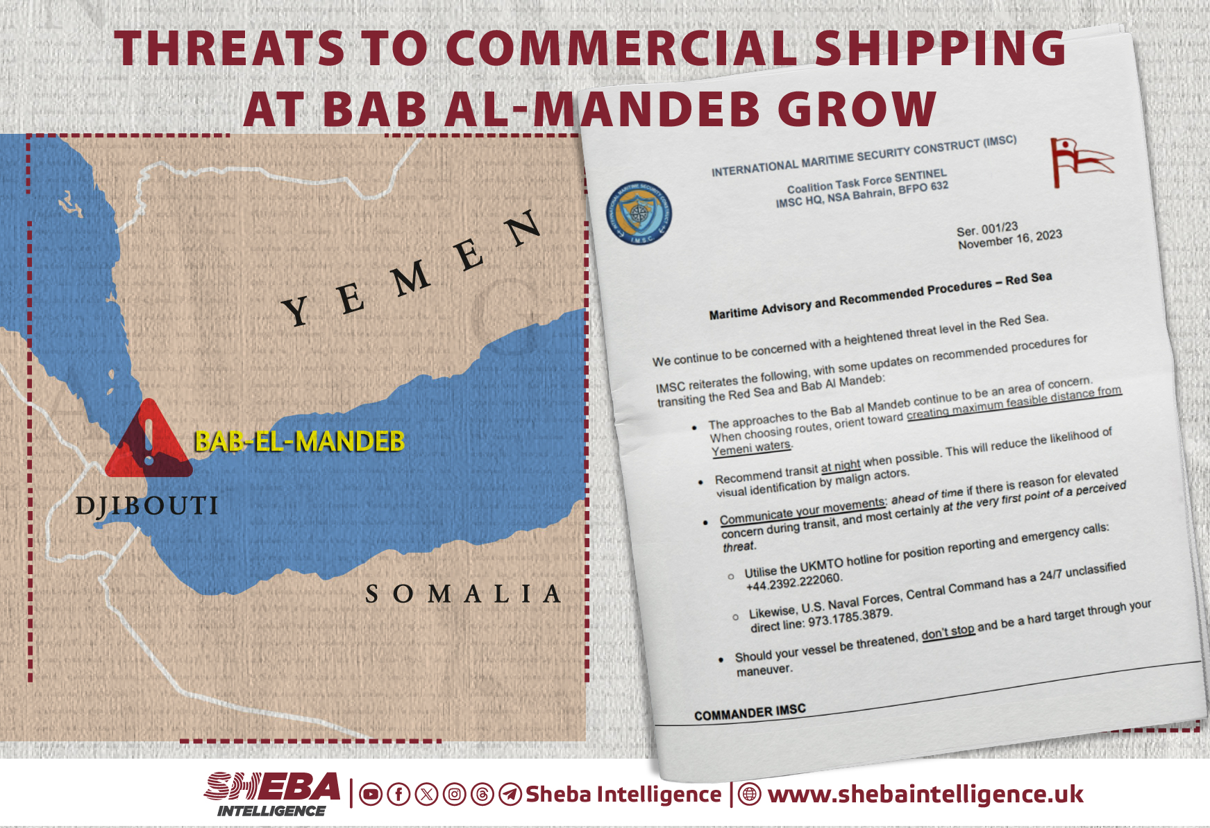 Threats to Commercial Shipping at Bab Al-Mandeb Grow