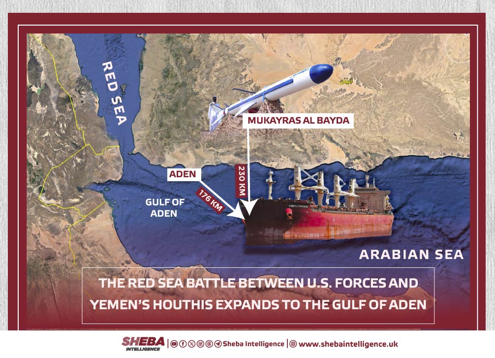 The Red Sea Battle Between U.S. Forces and Yemen’s Houthis Expands to the Gulf of Aden