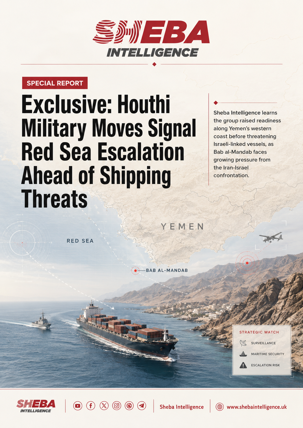 Exclusive: Houthi Military Moves Signal Red Sea Escalation Ahead of Shipping Threats