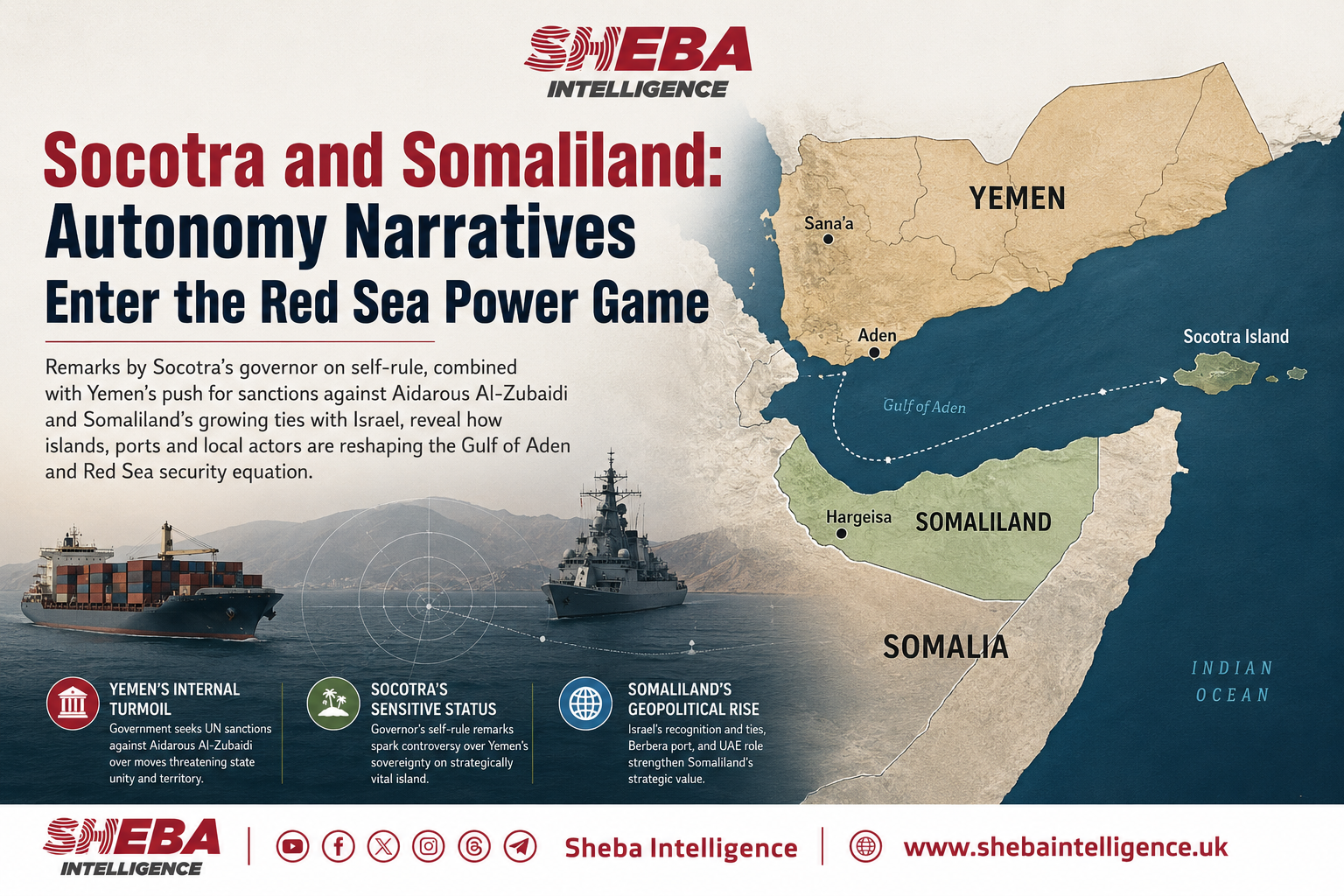 Socotra and Somaliland: Autonomy Narratives Enter the Red Sea Power Game