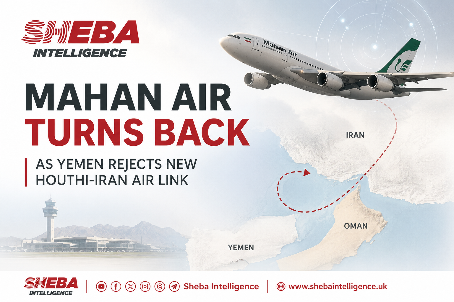 Mahan Air Flight Turns Back as Yemen Rejects New Houthi-Iran Air Link