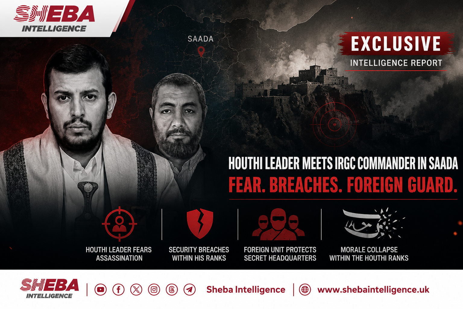 Exclusive: Intelligence Sources Report Secret Meeting Between Houthi Leader and Senior IRGC Commander in Yemen