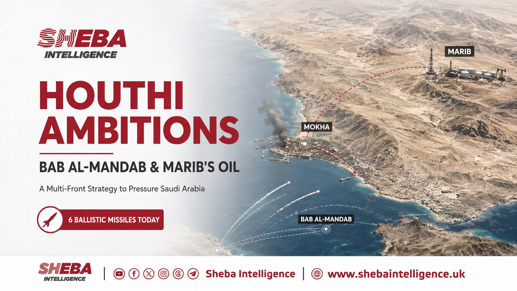 Houthi Ambitions: Bab al-Mandab, Marib’s Oil and Pressure on Saudi Arabia
