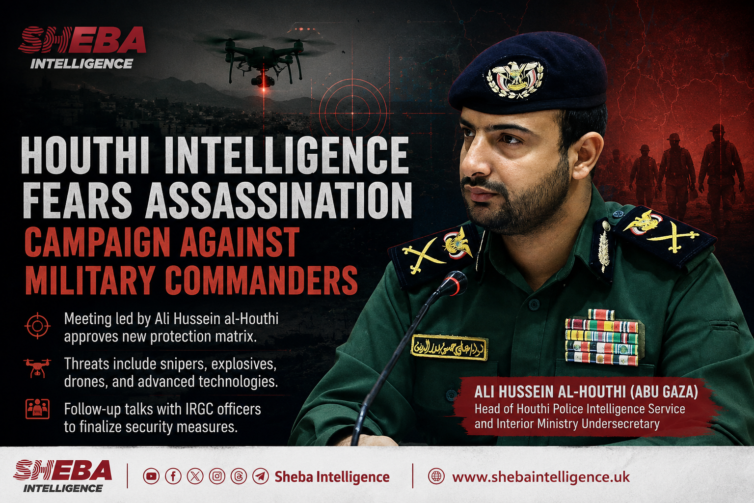 Exclusive: Houthi Intelligence Fears Assassination Campaign Targeting Military Commanders